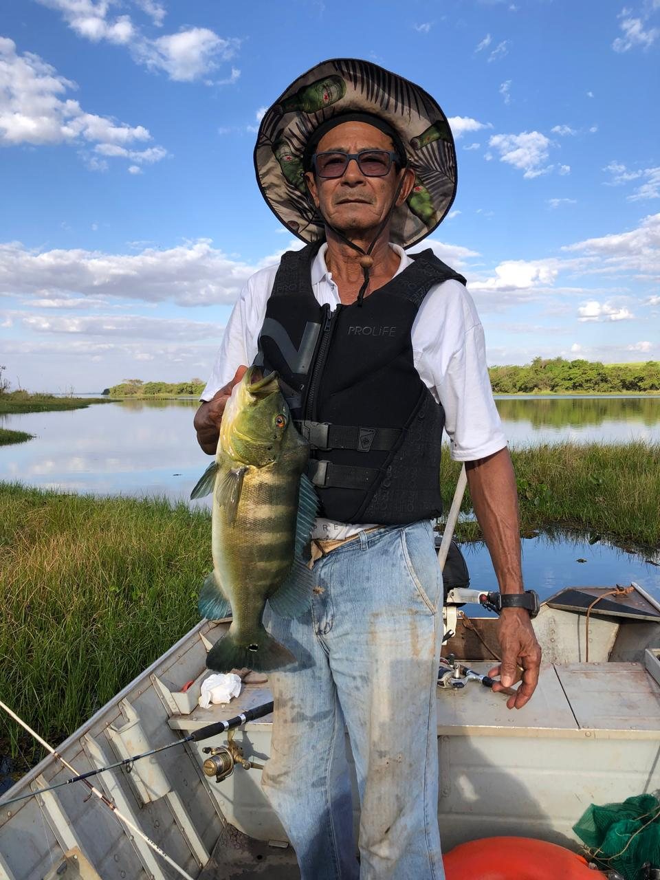 Pesca no rancho